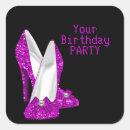 Search for high heel shoe stickers Hot pink