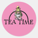 Search for alice round stickers Through the looking glass