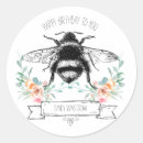 Search for whimsical bee stickers Cute