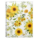 Search for sunflower notebooks Watercolor