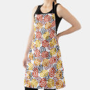 Search for colourful swirls aprons Orange