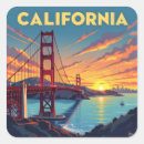 Search for california souvenir stickers Sunset