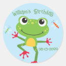 Search for leaping frog stickers For kids