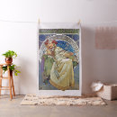 Search for mucha fabric Vintage