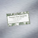 Search for tree trimming business cards Maintenance