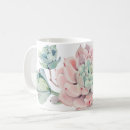 Search for green succulents mugs Pink