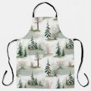 Search for forest green aprons Vintage