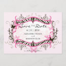 Search for hot pink save the dates Girly