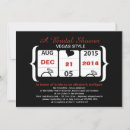Search for casino bridal shower invitations Bride