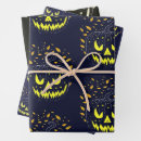 Search for jack o lantern wrapping paper Scary