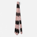 Search for sparkly black ties Rose gold