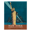 Search for new york city skyline posters Statue of liberty
