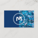 Search for blue sapphire business cards Elegant