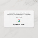 Search for review business cards Simple
