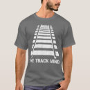 Search for tracks tshirts Rail