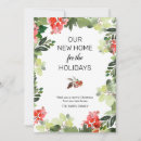 Search for seasonal moving announcement cards Watercolor