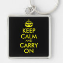 Search for keep calm key rings Carry