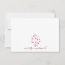 Search for vintage pink roses note cards Chic