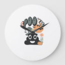 Search for funny bathroom clocks Cat