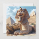 Search for ancient egypt cards Sphinx