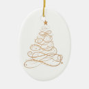 Search for filigree christmas tree decorations Gold
