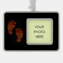 Search for baby footprint christmas tree decorations For kids