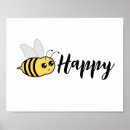 Search for cute honey bee posters Happy