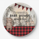 Search for buffalo plaid plates Baby shower
