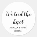 Search for announcement wedding stickers Simple