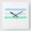 Search for hand painted clocks Green