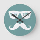 Search for mustache clocks Cute