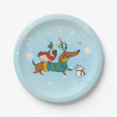 Search for dachshund christmas plates Pug