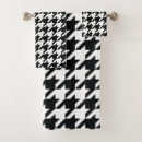 Search for black and white bath towels Geometric