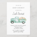 Search for drive thru baby shower invitations Watercolor