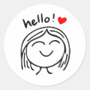 Search for hello stickers Design