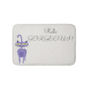 Search for quirky bath mats Whimsical