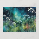 Search for alcohol ink postcards Blue