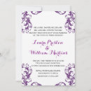 Search for eggplant invitations Damask