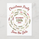 Search for christmas party save the dates Pine cone