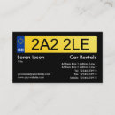 Search for car garage business cards Taxi