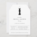 Search for black dress invitations Minimalist