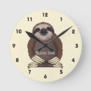 Search for sloth clocks Lazy