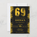 Search for 69th birthday invitations Elegant