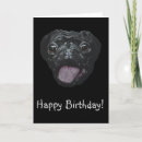 Search for black pug cards Cute