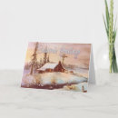 Search for fencing christmas cards Winter