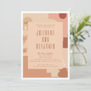 Search for boho blush terracotta invitation wedding wedding invitations Floral