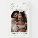 Search for welcomed wedding banners Modern minimalist