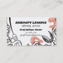 Search for seafood business cards Catering