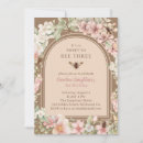 Search for vintage bee invitations Whimsical