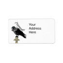 Search for poe return address labels Nevermore